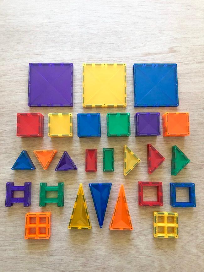 كونتكس - مجموعة كتل البناء المغناطيسية - 100 قطعة