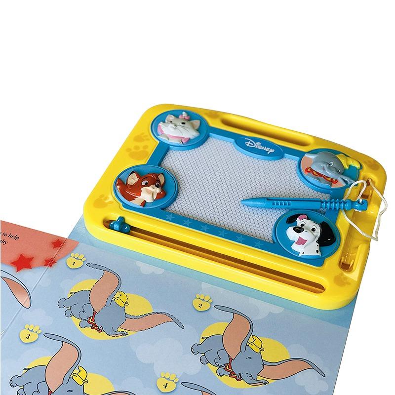 ديزني كلاسيك آنميلز - مجموعة الكتاب واللوحة المغناطيسية التعليمية