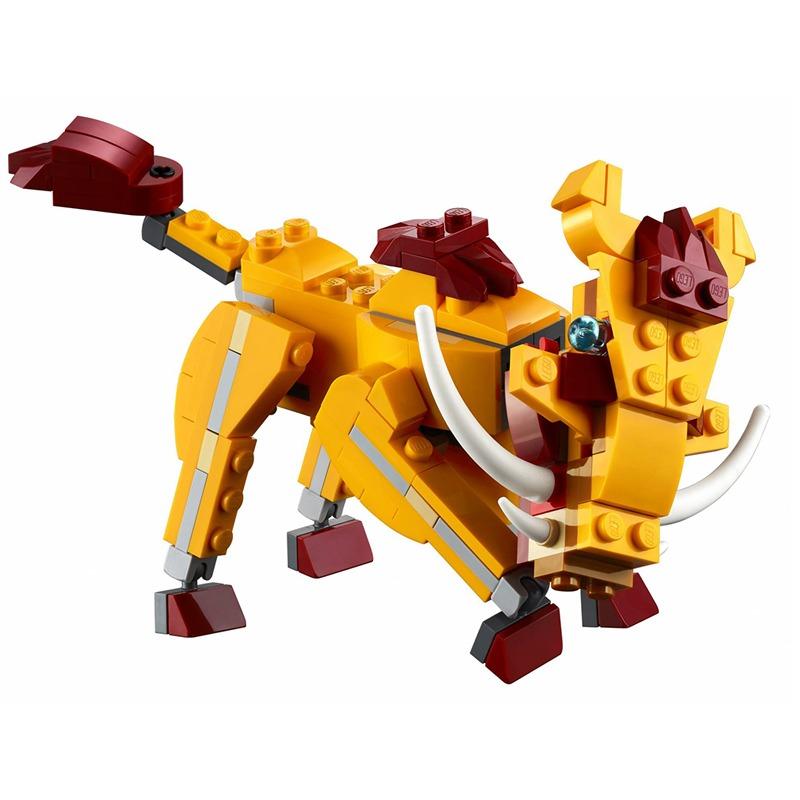 LEGO Creator 3-in-1 Wild Lion (224 Pieces)