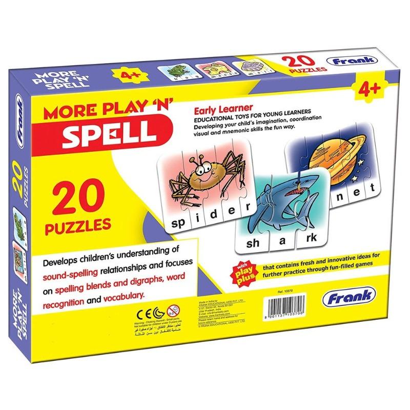 Frank More Play And Spell - 20 Pcs