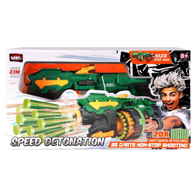 Hip Shot B/O Speed Detonation 20 Darts