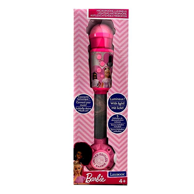 Lexibook Lighting Microphone W/Speaker and Aux-In - Barbie