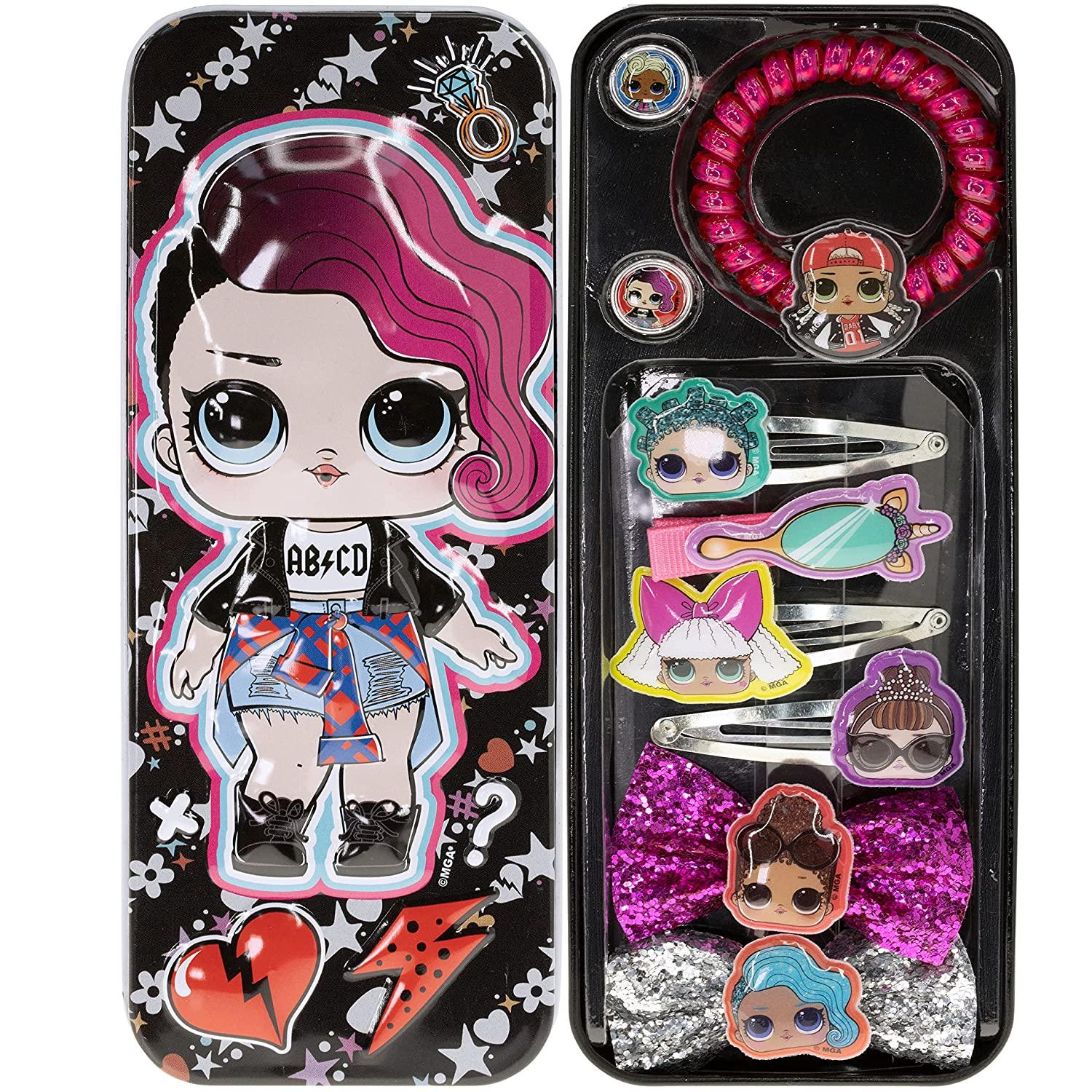 L.O.L. Surprise Hair Accessories With Pencil Case Tin