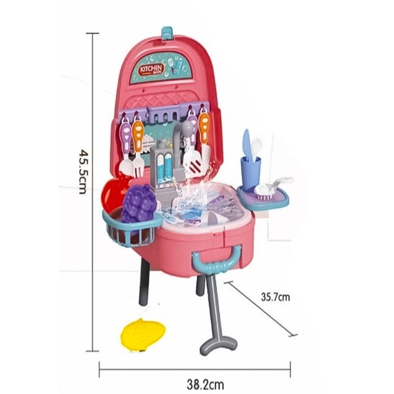 Dishwasher Tools Playset - Pink