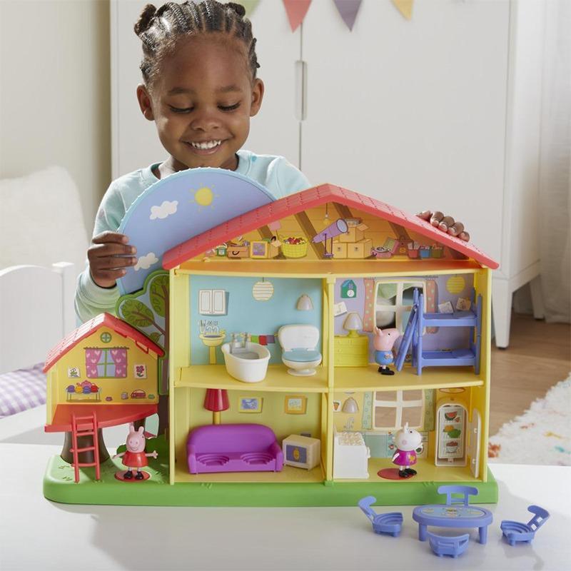 Peppa Pig Peppas Playtime to Bedtime House Playset