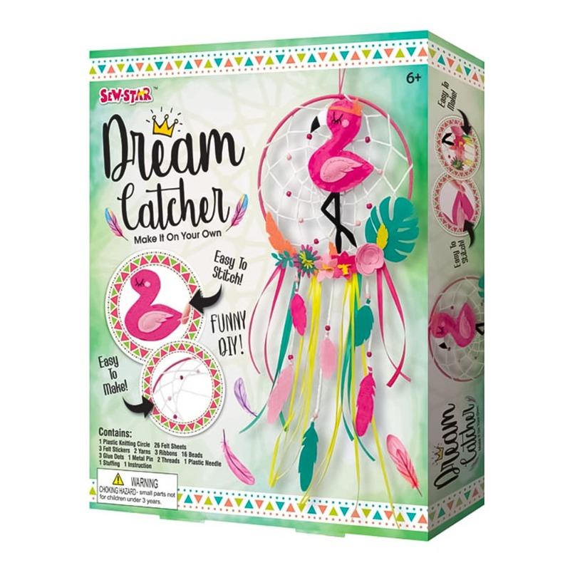 Sew Star Dream Catcher Flamingo