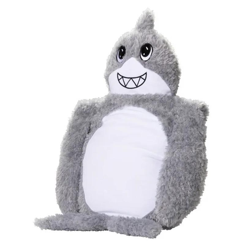 Little Big Hugs Grey Shark Plush Toy