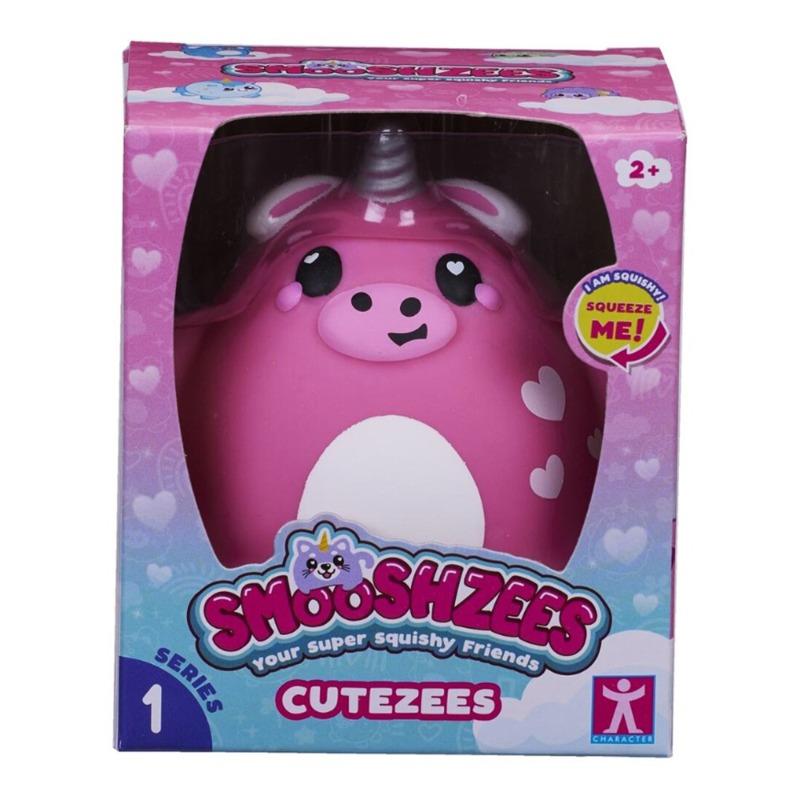 Smooshzees Mini Cutezees Unicorn - Scarlet