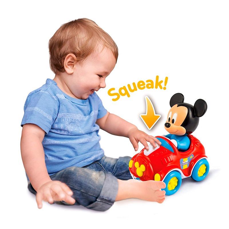Clementoni Disney Baby Mickey Pull Along Car