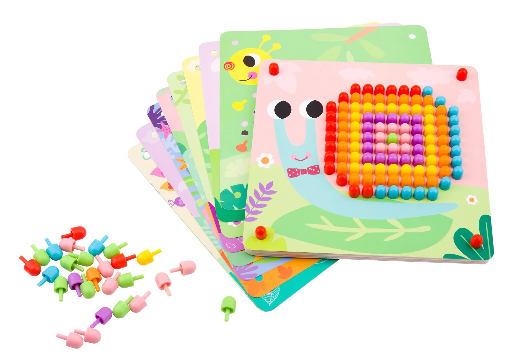 Tooky Toy - Sales Pattern Pegs - Small