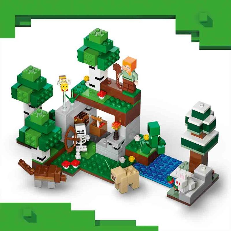 LEGO Minecraft First Night Adventure Building Set 301 Pieces