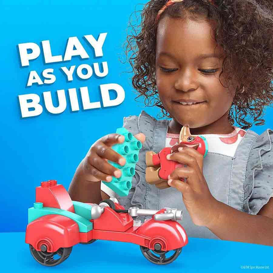 Mega Bloks Paw Patrol Liberty Scooter Construction Set - 11 Pcs