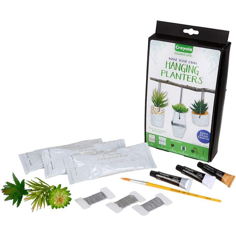 Crayola Signature Make Your Own Hanging Planters