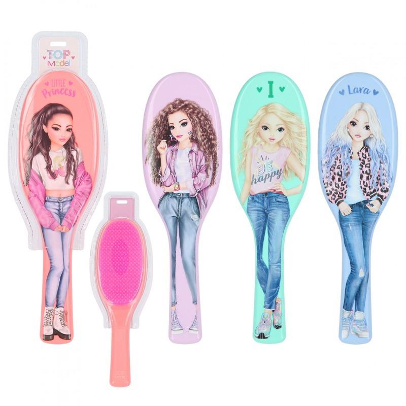 Top Model Hairbrush With Text