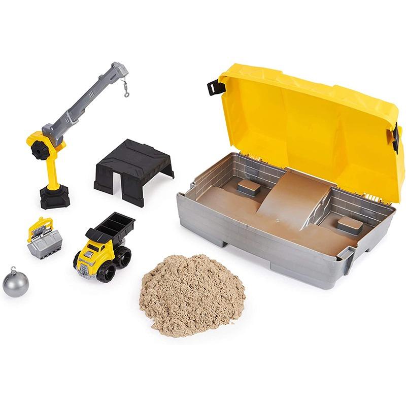Kinetic Sand Construction Site Folding Sandbox