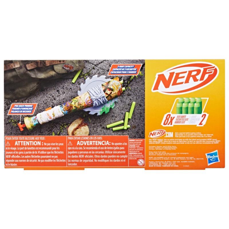 Nerf Gun Zombie Strike Out Dart Blaster with 8 Nerf Elite Darts