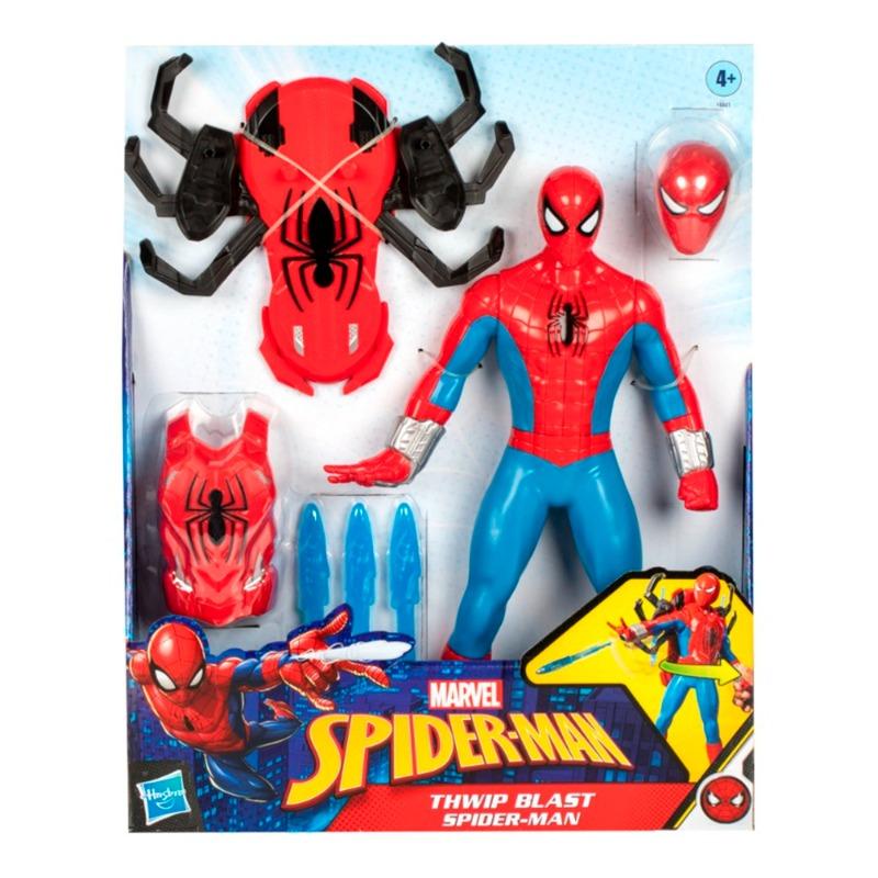 Marvel Spider-Man Thwip Blast Spider-Man Action Figure Set