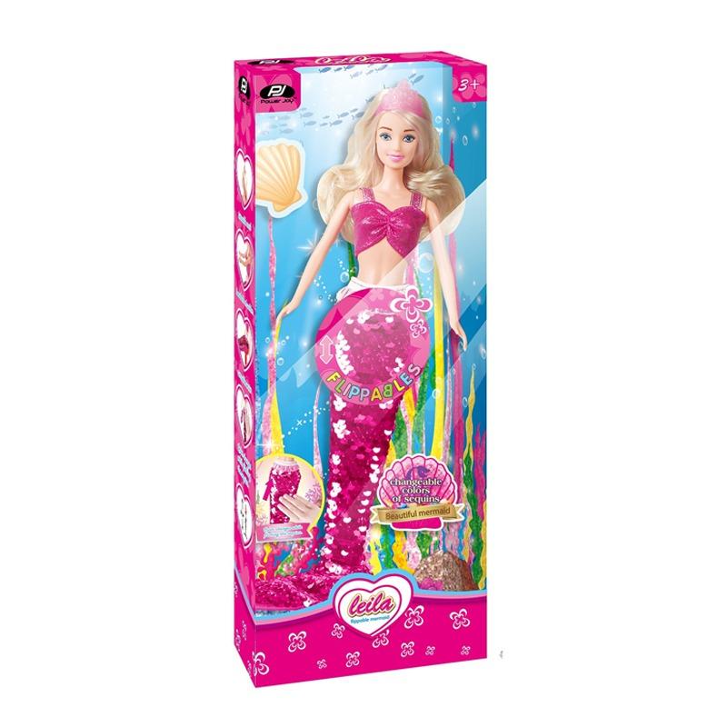 Power Joy Leila Flippable Mermaid Doll