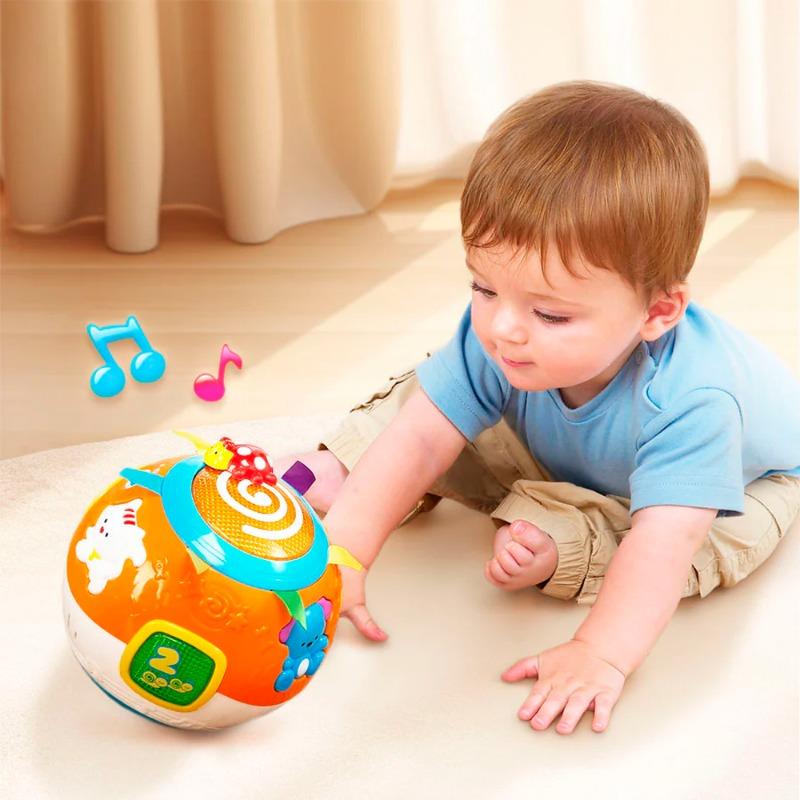 Vtech Crawl And Learn Bright Light Ball Bilingual