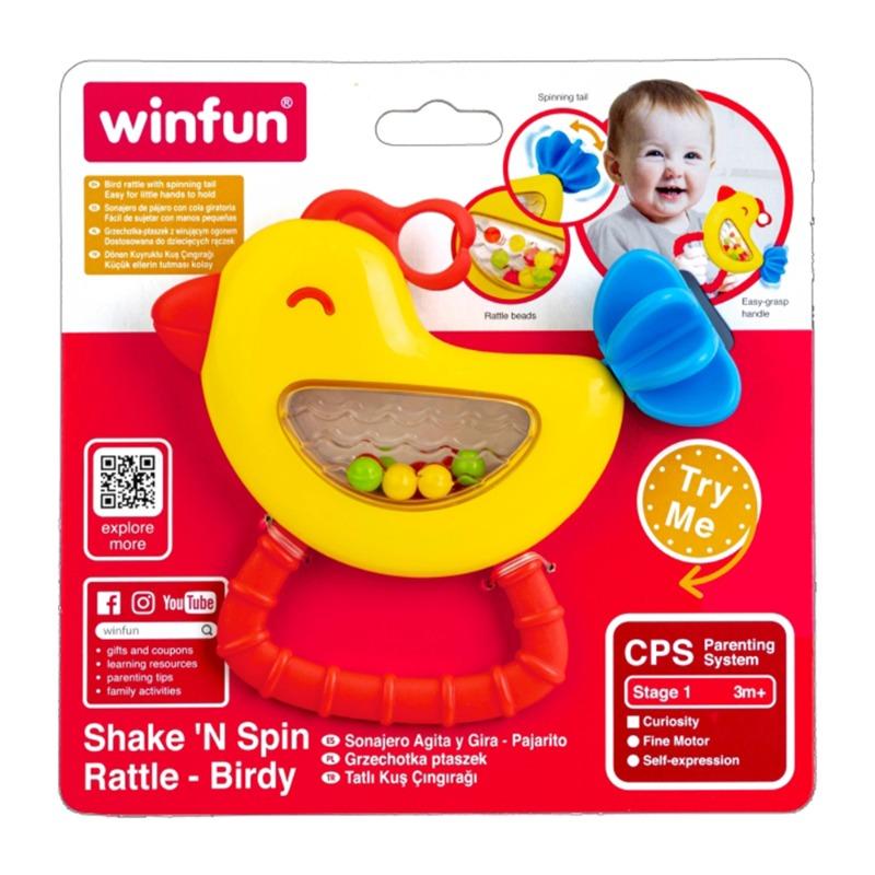 Shake 'N Spin Rattle - Birdy