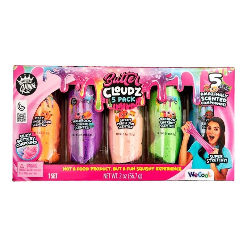 We Cool Fruit Slime Set 5 Colors