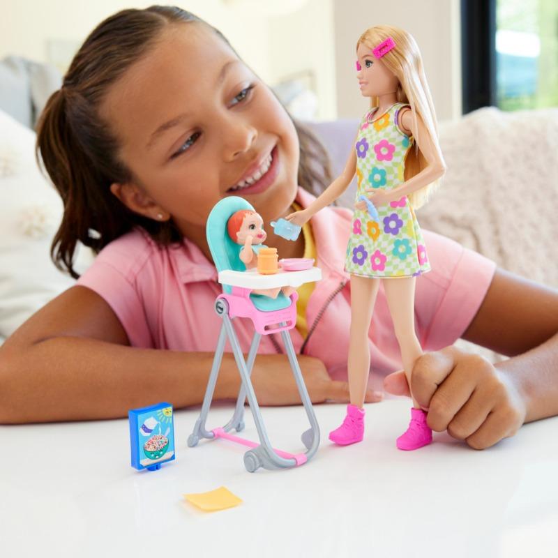 Barbie Skipper Babysitter Doll with 10 Accessories