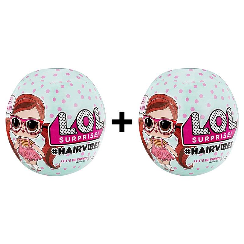 Buy 1 Get 1 L.O.L. Surprise Hairvibes Tots Bundle