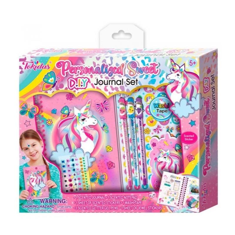 Tokidas Personalized Sweet D.I.Y Journal Set For Girls