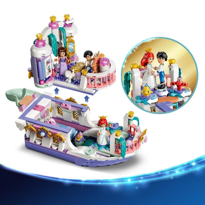 LEGO Disney Princess Ariel’s Royal Wedding Boat Building Set