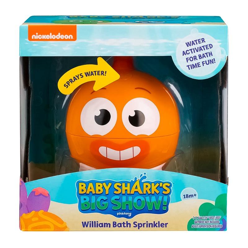 بينك فونج - لعبة الاستحمام بيبي شارك سبرنكلير شخصية ويليام