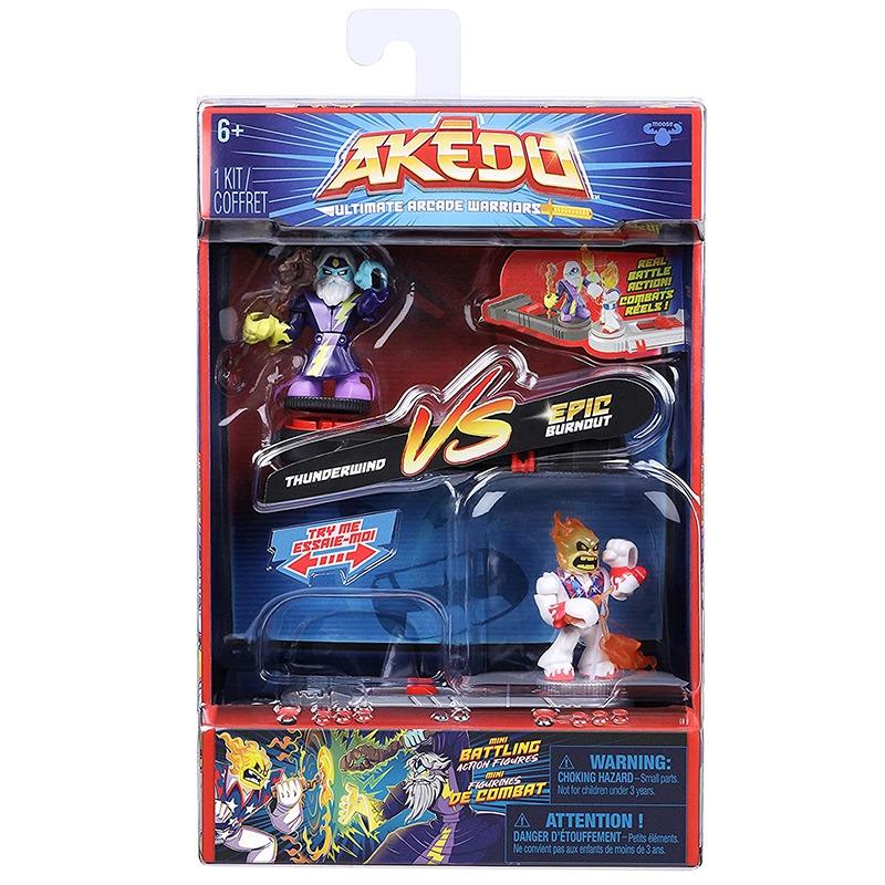 أكيدو - مجموعة لعب معركة ثاندرويند ضد بورنوت ميني