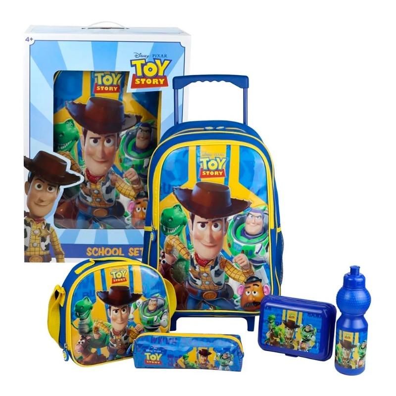 Disney Pixer Toy Story Running 5 In 1 Trolley Bag Set 18 Inches