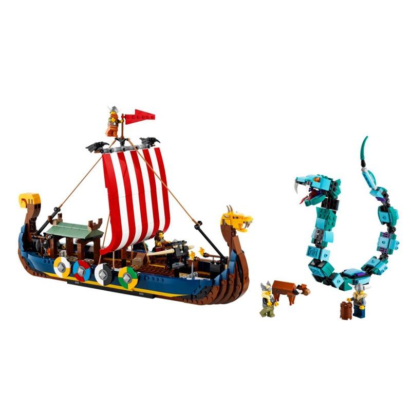 LEGO Creator 3 In 1 Viking Ship And The Midgard Serpent