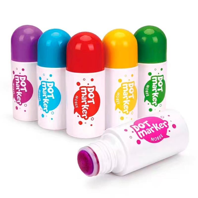 Mobee 6 Colors Dot Marker Set