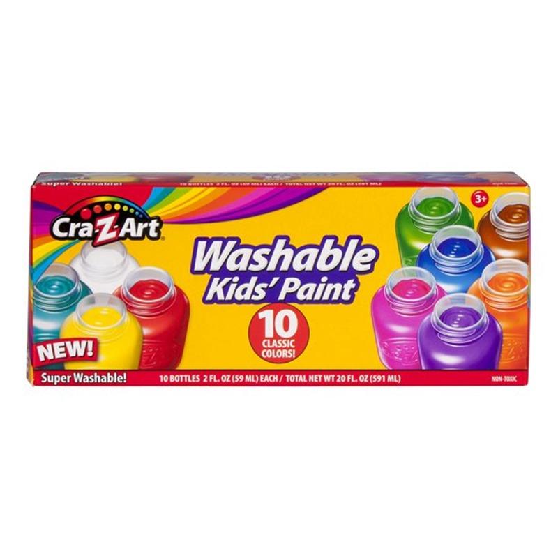 Cra-Z-Art Poster Paint Pots - 10 Colors