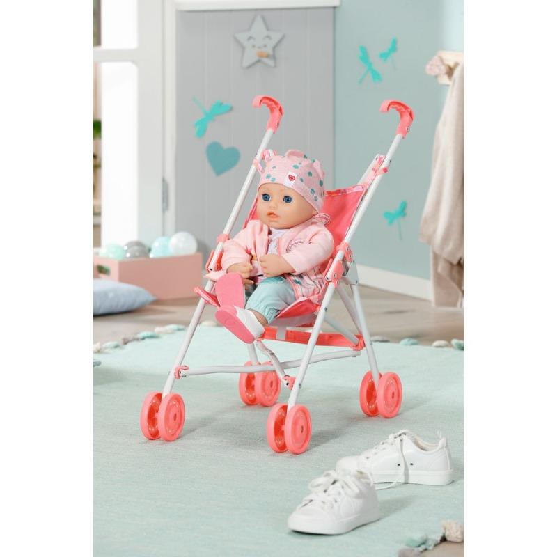 Baby Annabell Dolls Pram - Pink