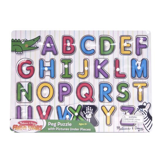Melissa and Doug See-Inside Alphabet Peg