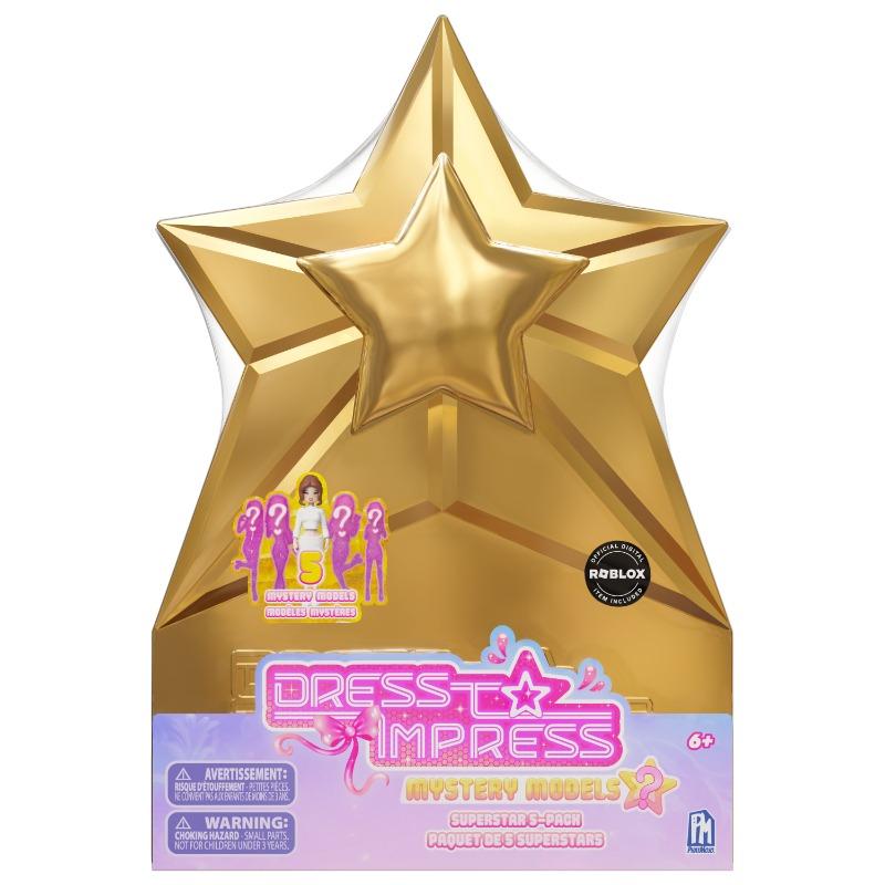 دريس تو امبريس - دمى صغيرة غامضة – عبوة من 5 قطع – سوبرستار 2