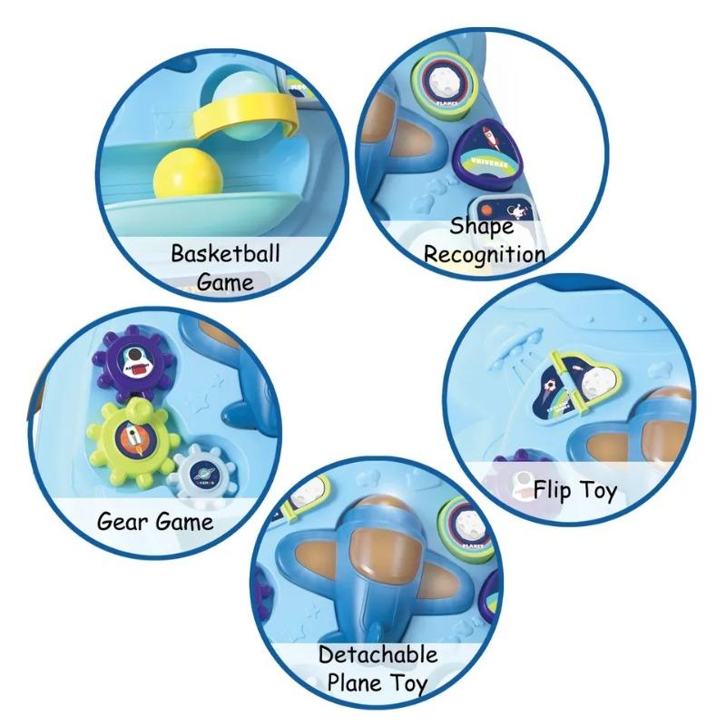 Baby Stroller With Light And Music - Blue