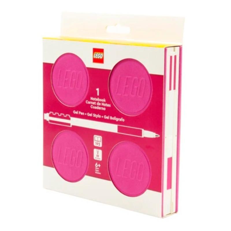 Lego Locking Notebook With Gel Pen