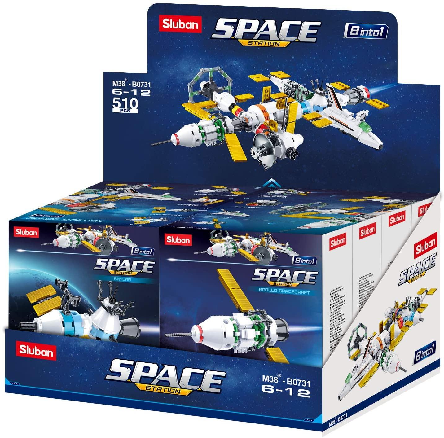 Sluban Space Station Building Kit 8Into1