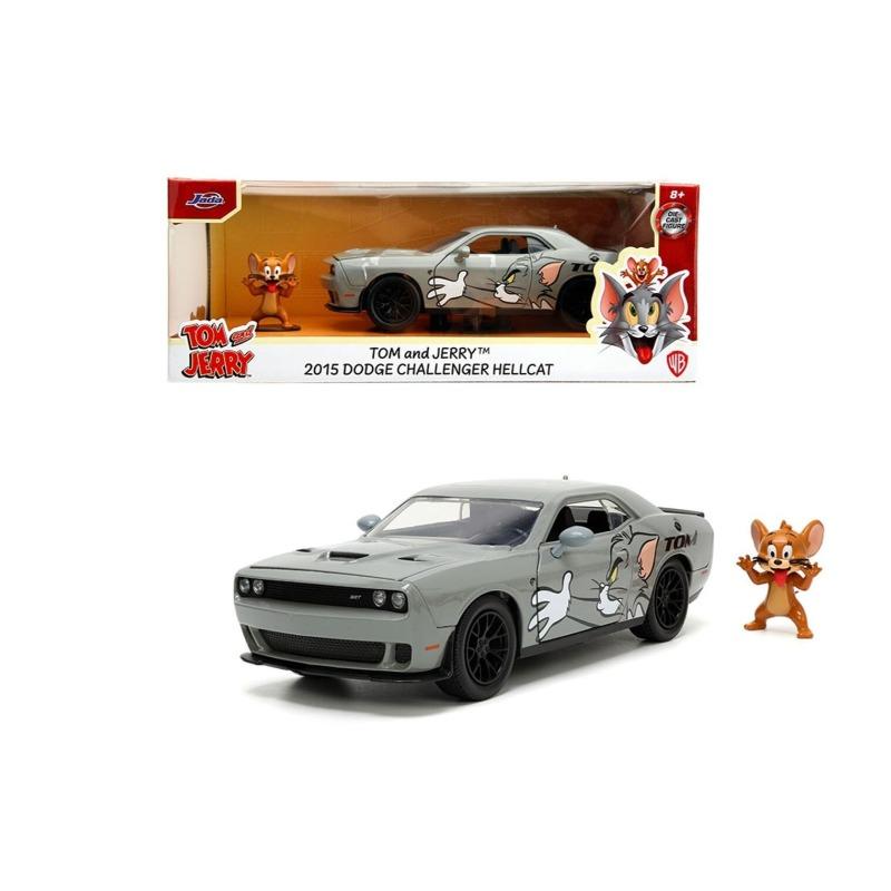 جادا تويز - سيارة توم وجيري 2015 دودج تشالنجر مقاس 1:24