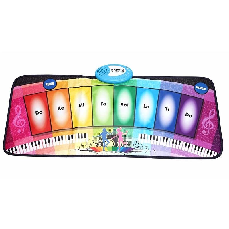 Rainbow Piano Playmat