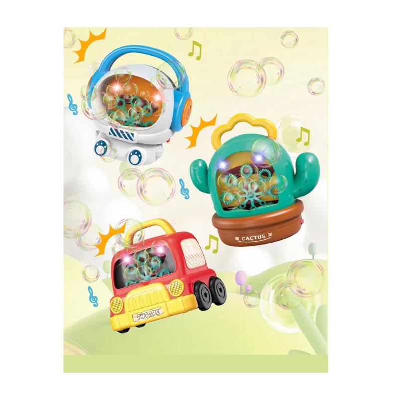 LF Cactus Shaped Automatic Bubble Machine