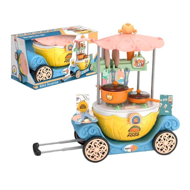 لعبة عربة الطعام جلوردو 6 في 1