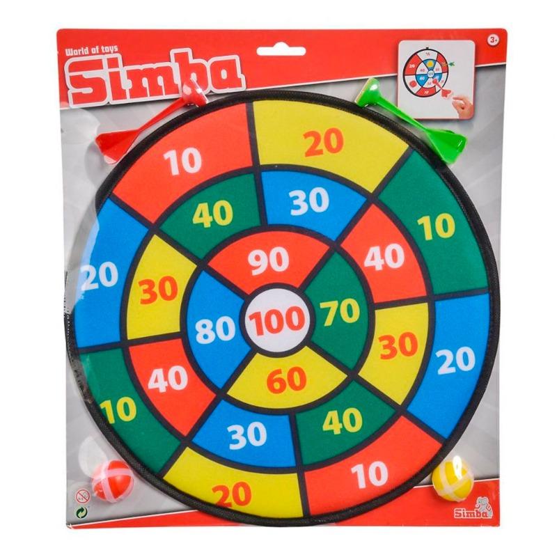 Simba Soft Dart Game - Red/Blue