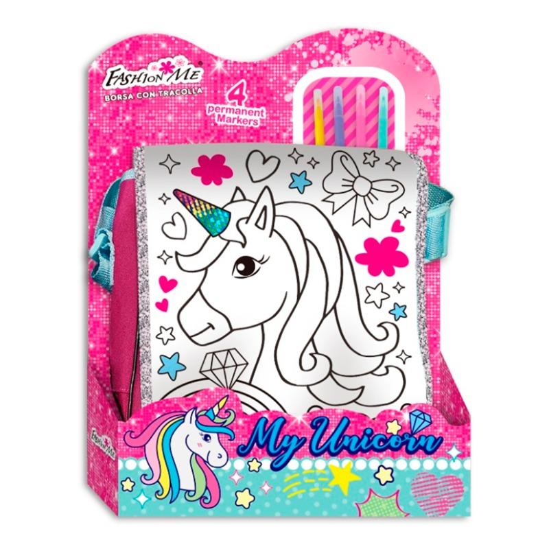 Fashion Me Color and Design Your Own Unicorn Bag Kit