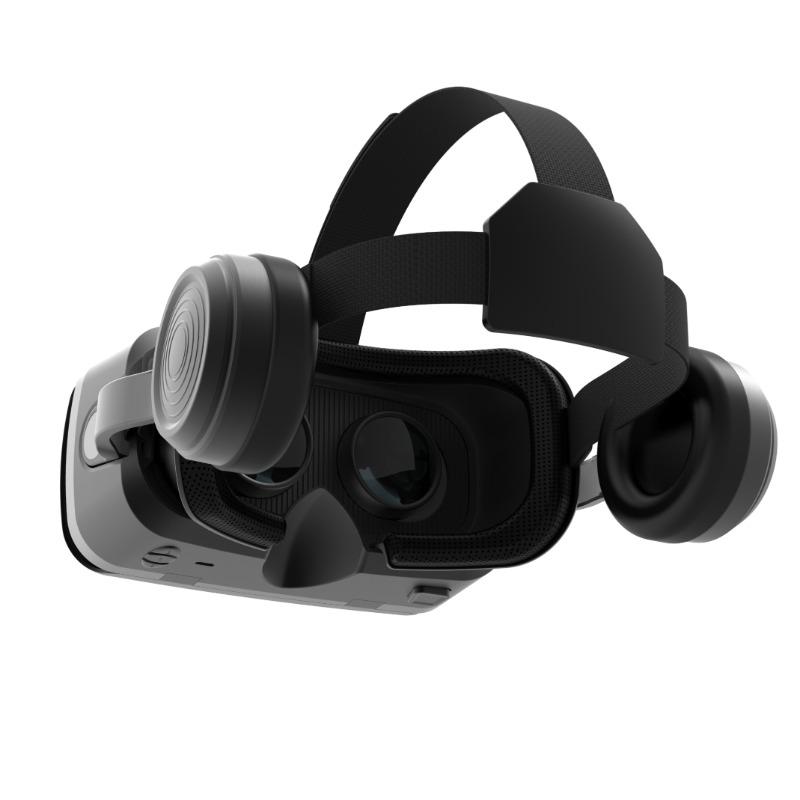 في آر شينكون - نظارة في ار ثلاثية الأبعاد مع سماعة رأس لون أسود