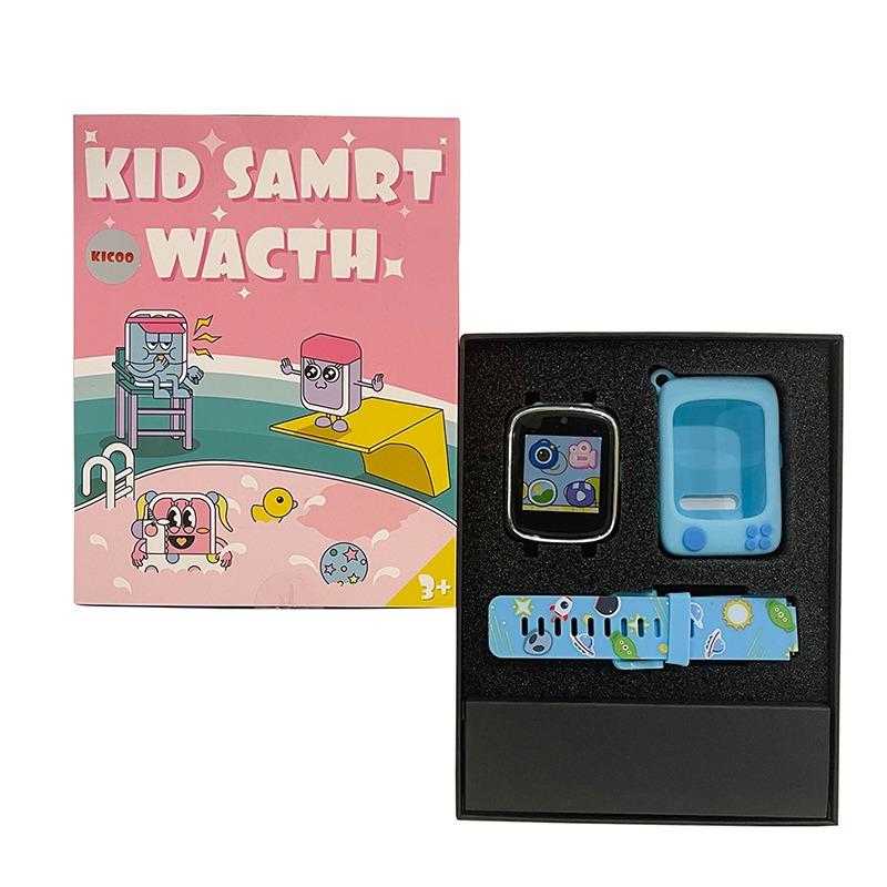 كيكو - ساعة فاني الذكية مع كاميرا لون أزرق