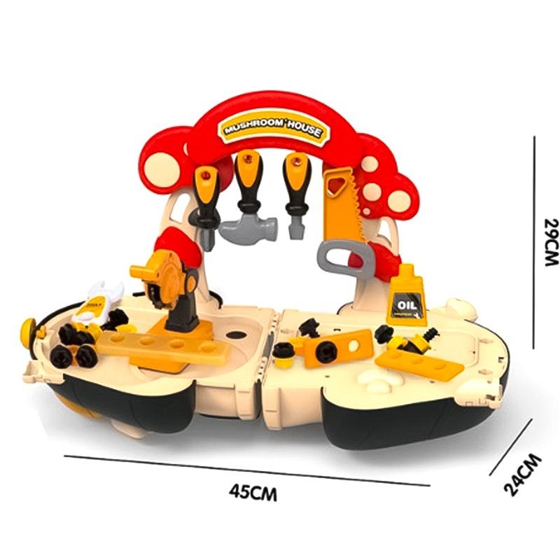 مشروم هاوس - مجموعة لعب أدوات التصليح